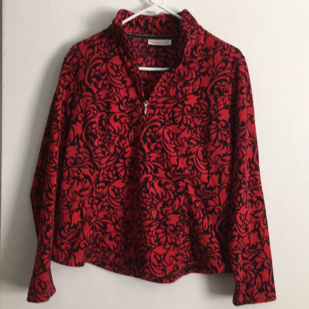 Coldwater creek fleece pullover